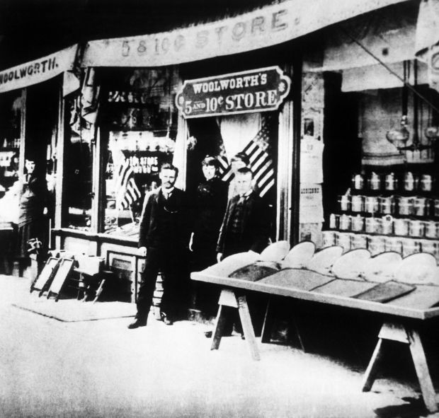 America's first chain store, F.W. Woolworth